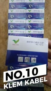 KLEM KABEL NO 10 PAKU BETON CLAM CABLE 10 MM