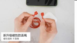 Magnetic Travel Earphone Anti-Lost Strap for AirPods 1 2 3 airpods pro 2 Headphone String Waterproof Silicone Earphone Rope