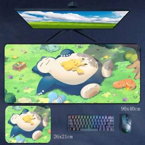 KAYOU | High Definition Rubber Mouse Pad Cartoon Animation Cute Pokémon Exquisite Edge Lock Rubber Mouse Pad High Quality Wrist Desk Pad