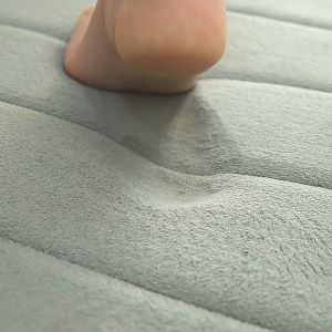 Bathroom Bath Mat Kitchen Floor Carpet Water Absorption Shaggy Memory Foam Bathroom Mat Kitchen Floor Mat