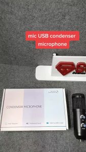 MIC-011 MIC USB Condenser Microphone Professionnal Upgraded BM-900 Karaoke Mikrofon Studio Kondensor