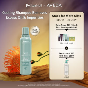 AVEDA Scalp Solutions Balancing Shampoo 200ml - Cooling Shampoo That Removes Excess Oil & Impurities from Hair & Scalp
