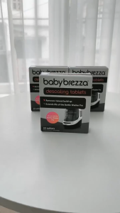 Hộp 20 Viên Tẩy Rửa Khay Nung Bình Sữa Baby Brezza Descaling Tablets