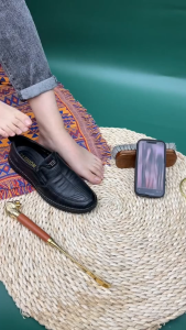 PAMATE Sepatu Kulit Pria Sepatu pantofel Original Sepatu Kerja sepatu kantor sepatu kulit PU slip-on sepatu pantofel pria formal fashion trendy Pengiriman Bisnis Kasual