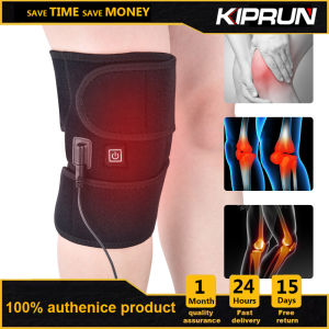 KIPRUN Electric Leg Massager Heating Knee Pads Infrared Hot Compress Knee Arthritis Pain Relief Knee Protection Support Belt USB Cable