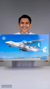 (Ready Stock) WORLD BIGGEST CARGO Antonov An-225 Mriya WITH LANDING GEAR