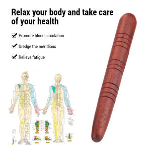 Wooden Massage Stick Thai Foot Reflexology SPA Meridian Massager Foot Therapy tools