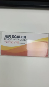 Dental Ultrasonic Air Scaler with 3 Tips Tooth Calculus Remover Cleaning 4/2 Holes Handpiece Tooth Cleaner Dentist Lab