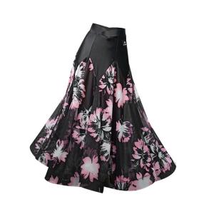 YJFY Dance | Fishbone Design Tulle Midi Skirt