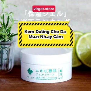 Kem Dưỡng Đẹp Da Dành Cho Da Mụn Nhạy Cảm Velus Nhật Bản 50g - virgot.store