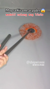 Ceiling Mop Brush Sunflower Telescopic Rod Mop Household Water-Absorbing Lazy Mop Flat Mop Ceiling Car Wash Heads Round Microfiber Dust Mops Household Floor Wall Window Cleaning Tools Artifact 360° Rotatable Cleaning Mops Set