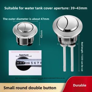 MONLEYTA | Universal German Toilet Tank Button Water Closet Flush Lever Cover Key Switch Toilet Accessories Monleyta Brand H0619115938