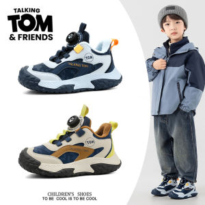 Thermal Insulated Kids Running Shoes winter soft sole fur-lined