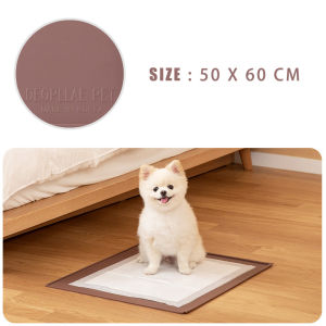 สัตว์เลี้ยงสุนัขห้องน้ําซิลิโคนสุนัขขนาดกลางขนาดเล็กปัสสาวะ Pan Pad คงที่สุนัขห้องน้ําสัตว์เลี้ยงการฝึกอบรมพับสุนัขไม่เต็มเต็งถาด