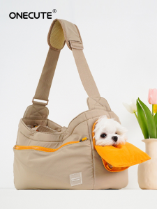 K-style Pet All Year Round Portable Mesh Cat Bag Dog Bag Can Be Satchel One Shoulder Crossbody Pet Bag