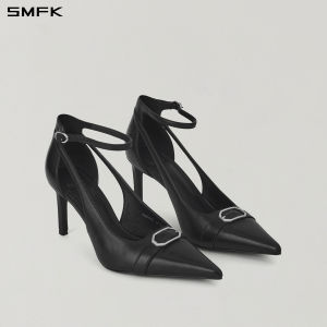 SMFK | Classical Buckled Leather Heels