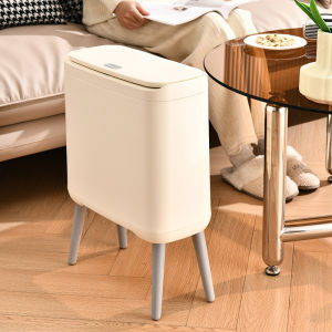 Aesthetic Automatic Sealing Dual Waste Bin Water Resistant Moisture Proof Sealed