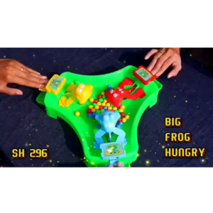 Mainan Edukasi Anak Hungry Little Frog Little Frog Eats Beans Kodok Katak Makan Bola / Mainan Family