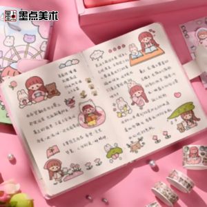 7PC/SET You Draw Super Cute Q Version Comic Technique Tutorial Book Stick Figure illustration Animation Comic Painting Book萌趣手账简笔画 +嘿我的手绘就是这么萌+窝在沙发画萌物 Procreate零基础绘画入门初学者绘画基础教程书萌插画设计临摹画册板绘手账简笔画