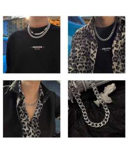 [HCM]Dây Chuyền Nam Inox Cao Cấp Thép Không Gi Dây Chuyền Nam Nữ Kiểu Lặc 9mm