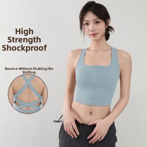 High-Impact Shock Absorption Quick-Dry Sports Bra