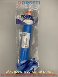 Màng RO 50GPD Dupont Filmtec KAROFI - Lõi lọc nước số 4 lọc sạch vi khuẩn cho nguồn nước đầu ra hoàn toàn tinh khiết... (Màng Dow đổi tên thành màng Dupont)