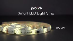 Prolink Smart Lampu LED Light Strip 5M + Adaptor | RGBWW IoT WiFi BT untuk Dekorasi Rumah, Dapur, Gaming PC DS-3602 5Meter