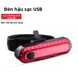 TOOKTRO | Đèn Đuôi Xe Đạp Cảnh Báo Sáng Sạc Điện