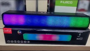 Speaker FLECO / Speaker Wireless F-920 LED Speaker Panjang Full Bass 2000mAH