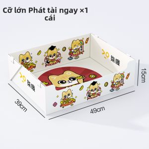 7o | Hộp Đựng Rác Dùng Một Lần Chống Bắn Mở Gập Di Động