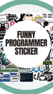 [KW] 50 pcs Funny Programmer Stickers – Coding IT Developer Engineer Meme Stickers for Laptop & Tech Gear | Funny Sticker