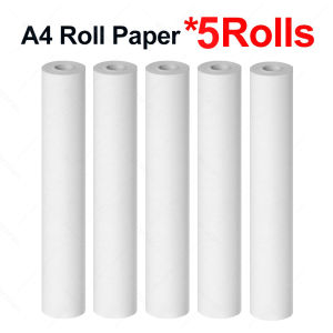 Thermal Paper Rolls for A4 Wireless Bluetooth Portable Thermal Printer 1Roll/3Rolls/5Rolls A40 Quick-dry BPA-free Papers