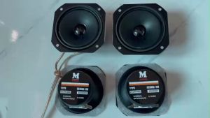 Loa treble 2 từ M-Audio vuông 8 cm - Loa treble cao cấp - loa treble rời xịn