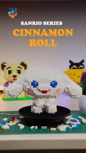 SMY Toystown  Disney Cinnamoroll Medium Mainan Bangunan Nano Block Bricks Mainan Edukasi Balok Susun Mainan Anak Mainan Tumpuk Balok Karakter Kartun Animasi 3D