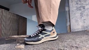 Keeping Sepatu Sneakers Pria Trendi Kekinian Style Casual Sepatu Tali Cowok KSD103