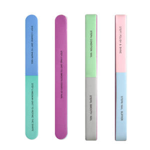 BnB Mall  Nail Buffer Nail Polish 7 Sided Polishing File Nail Tools Manicure Nail Care Polished Nail Pedicure Kuku ALL-NAIL/FIL