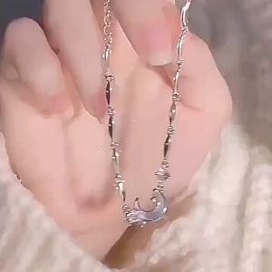 Pharaoh🍓Gelang Busur Bunga Sakura Merah Muda Gelang Niche Wanita Kelas Atas Gelang Sahabat Terbaik