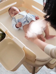 [SG SELLER] Smart Design Baby Diaper Changing Table with Organizer