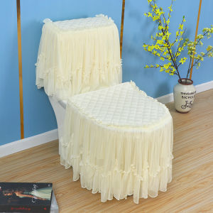 Bộ Ba Món Đệm Bồn Cầu Kiểu Châu Âu Băng Vệ Sinh Cho Mọi Mùa Đệm Ghế Ngồi Cho Người Lớn Đệm Bồn Cầu Bằng Vải