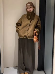 SHIMO | Warm Velvet Lamb Fur Coat