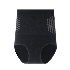 ไม่มีรอยต่อกางเกง Shapewear ผู้หญิงสูงเอว Tummy Control กางเกงความอบอุ่นมดลูกแม่เหล็กกางเกงกระชับสัดส่วนกางเกงสบาย Body Shaper