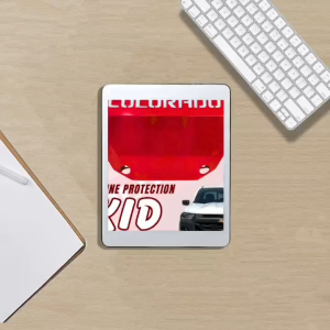 OCAS SKID PLATE COVER CHEVROLET COLORADO 2012 RED (12433)