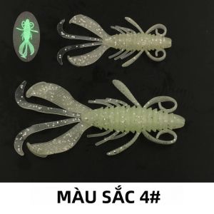 Mồi Câu Giả TAKEDO MY13 Dạng Tôm Mềm 6.5cm/2.2g 9cm/6g Chất Liệu TPR Có Vòng Bi Cho Câu Cá Bass Biển Suối