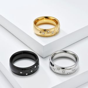 Kemstone Military Eagle Titanium Steel Ring - Mens Bold Fashion Accessory