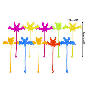 10-50 Pcs Kids Funny Sticky Hands Toy Palm Elastic Sticky Squishy Slap Palm Toy Kids Novelty Gift Party Favors Supplies