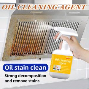 Heavy-Duty Kitchen Grease Oil Remover Spray - Effortless Cleaning of Stovetops Ovens and Range Hoods Kitchen Cleaning Tools
