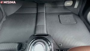 Karpet Mobil 5D Wuling Binguo Ev Carbon Full Set Bagasi / Karpet anti slip Tahan air PNP / karpet Mobil Wuling Terbaru