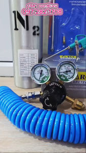 ชุดถังไนโตรเจนอลูมิเนียม 0.5 คิว บรรจุอาหาร ครบชุดพร้อมใช้งาน (น้ำหนักเบา)