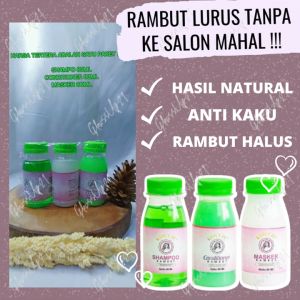 KUNTZE L15 PELURUS RAMBUT PERMANEN KUNTZE PAKET SHAMPO PELURUS RAMBUT 3IN1 PELURUS RAMBUT TANPA CATOK ORIGINAL BPOM