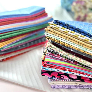 Vải Thủ Công DIY Vải Cotton Nguyên Chất Dụng Cụ Thủ Công Chữ Hán Trung Quốc Cắt Sẵn Vải Nửa Yard Vải Hoa Họa Tiết